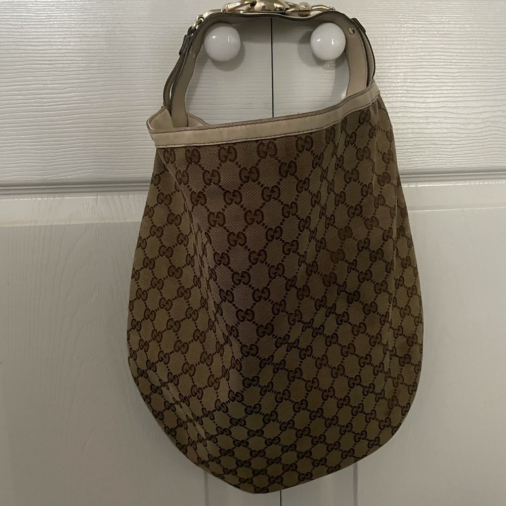 Authentic Gucci Horsebit Hobo Bag